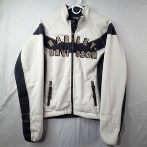 Genuine Harley-Davidson Fleece Jacket size M, biker chic